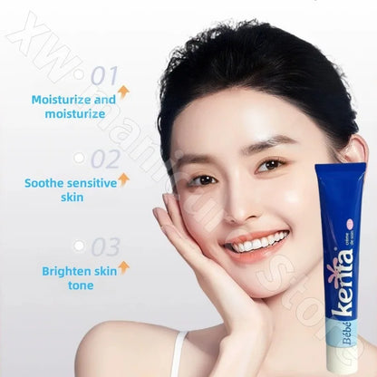 Kenta Cream Brightens Skin Tone Moisturizes Hydrating Repairs Sensitive Skin Improves Redness and Darkness 30g