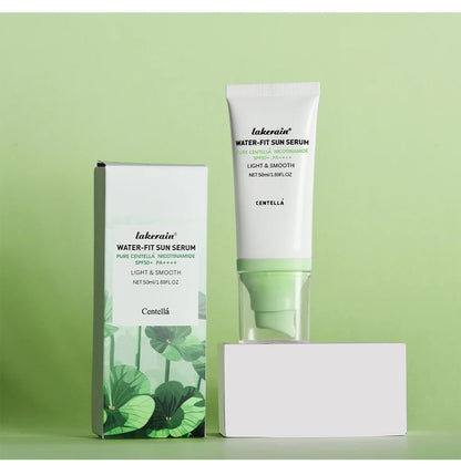 Sunscreen SPF 50 Centella Asiatica No Sticky Refreshing Sunscreen 50ml Sunscreen Essence for Dry Oily Sensitive Skincare