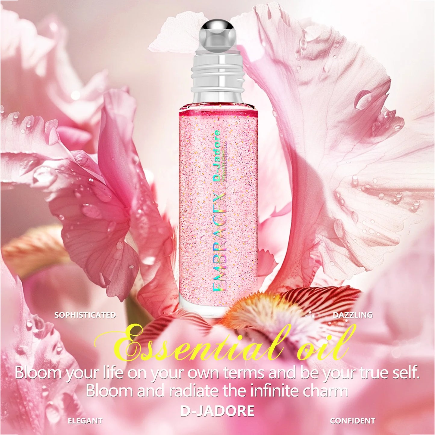 20ml D-Jadore Roller Perfumes Essential Oil Roll on Essential Oils Enhance confidence Skincare Find and embrace the self gifts