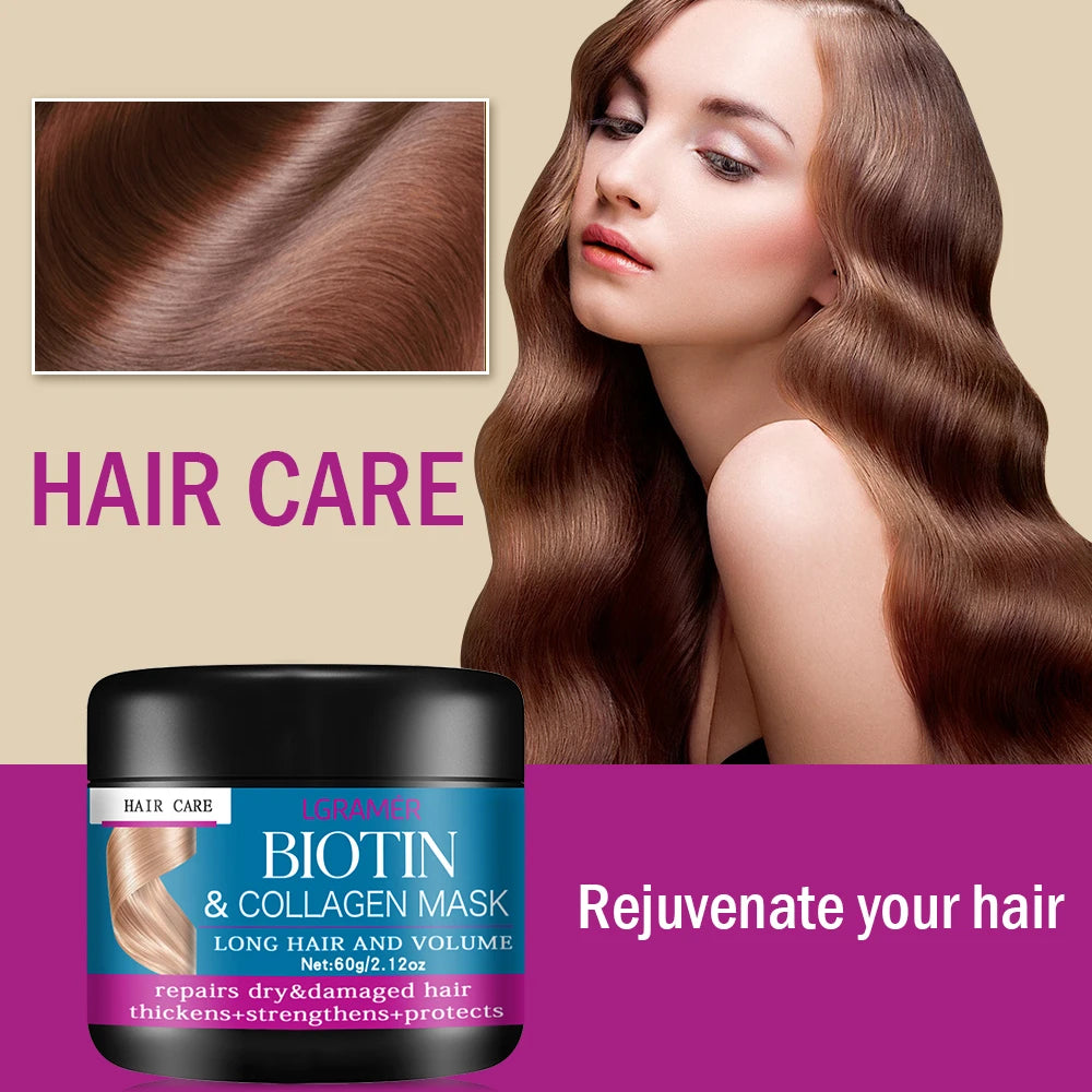 LGRAMER hair conditioner has smooth and glossy texture preventing hair breakage repairing dryness and splitting nourishing hair