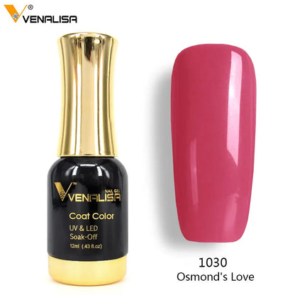 Nail Art Venalisa Nail Paint Gel 12ml 120 Colors Gel Polish Nail Gel Soak Off UV Gel Polish Nail Lacquer Varnishes L2