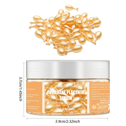 50Pcs Collagen Face Care Capsules Serum Spot Acne Wrinkle Remover Firming Whitening Hyaluronic Acid Essence Skin Care New style