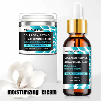 Retinol,hyaluronic acid collagen cream and moisturizing, firm and lift, moisturize, increase elasticity, make skin look youthfu