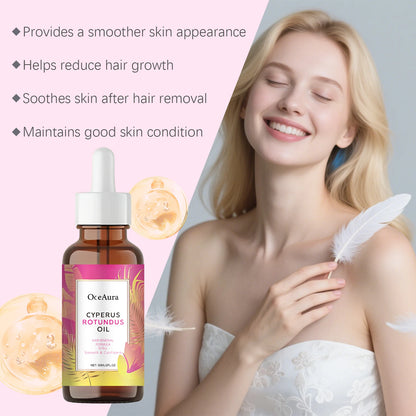 OceAura Depilatory Care Essential Oil: Gentle Skin Care, Cleansing, Depilating, Moisturizing, Daily Care Essential Oil