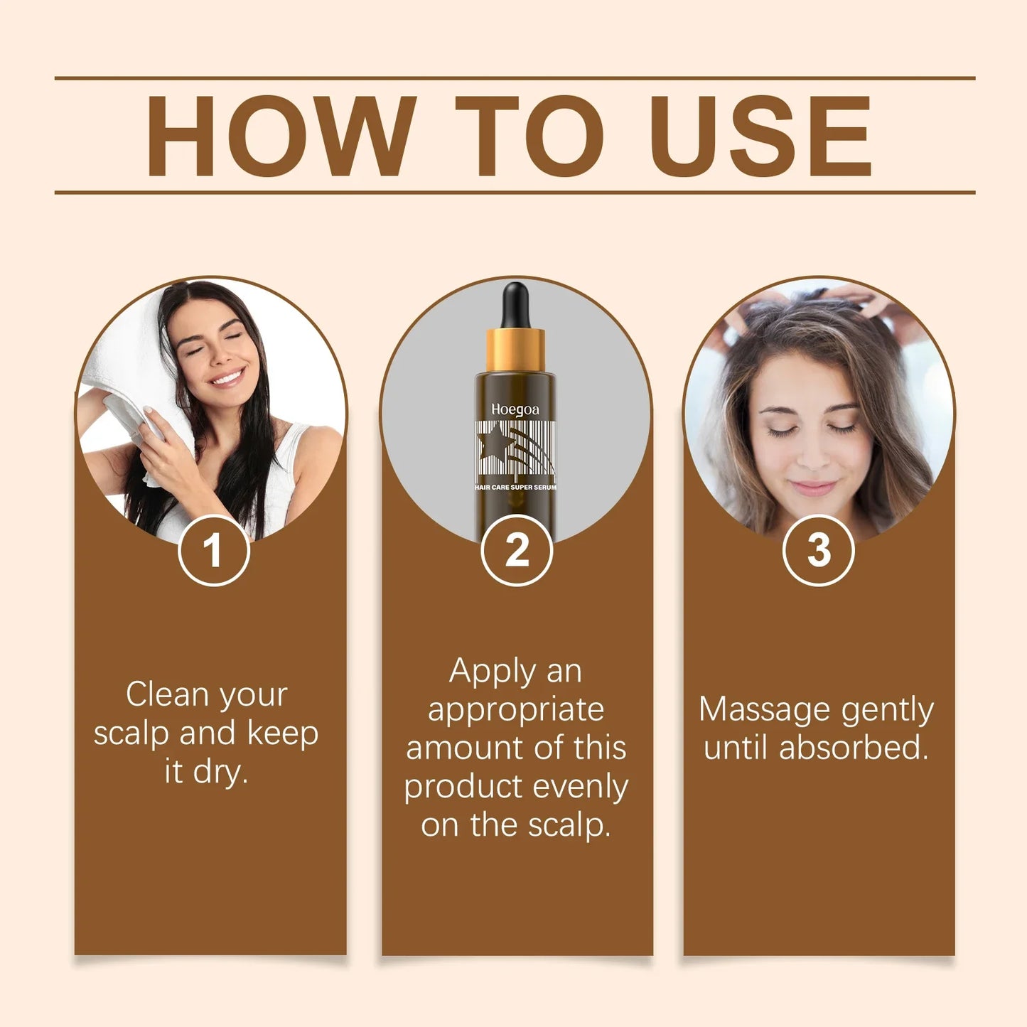 Hair Growth Serum Anti Loss Strengthener Hair Root Hair Promoting Regrowth  Boost Damage Breakage Scalp Hair Repair Care