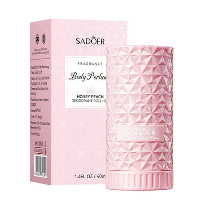 SADOER Fragrant Anti Odor Body Cream Roll-On Beads Anti Sweating Odorless Scenting Underarm Neck Deodorant Refreshing Creams