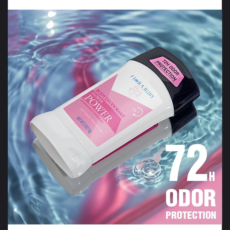 72-Hour Antiperspirant Deodorant，Unisex Scents Deodorizing & Sweat，Gentle on Sensitive Skin，Lasting Refreshing Body Odor Remove