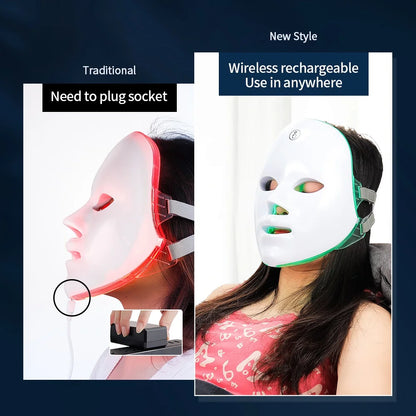 Face Neck Beauty Machine LED Skin Care Tool