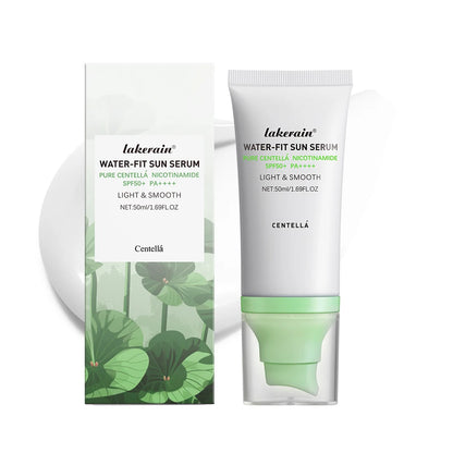 Sunscreen SPF 50 Centella Asiatica No Sticky Refreshing Sunscreen 50ml Sunscreen Essence for Dry Oily Sensitive Skincare