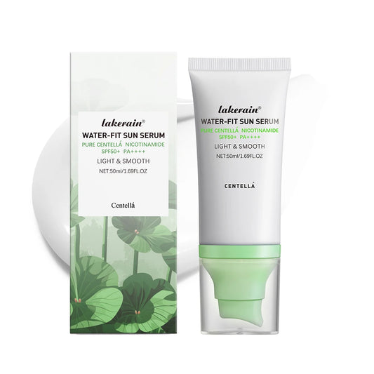 Sunscreen SPF 50 Centella Asiatica No Sticky Refreshing Sunscreen 50ml Sunscreen Essence for Dry Oily Sensitive Skincare
