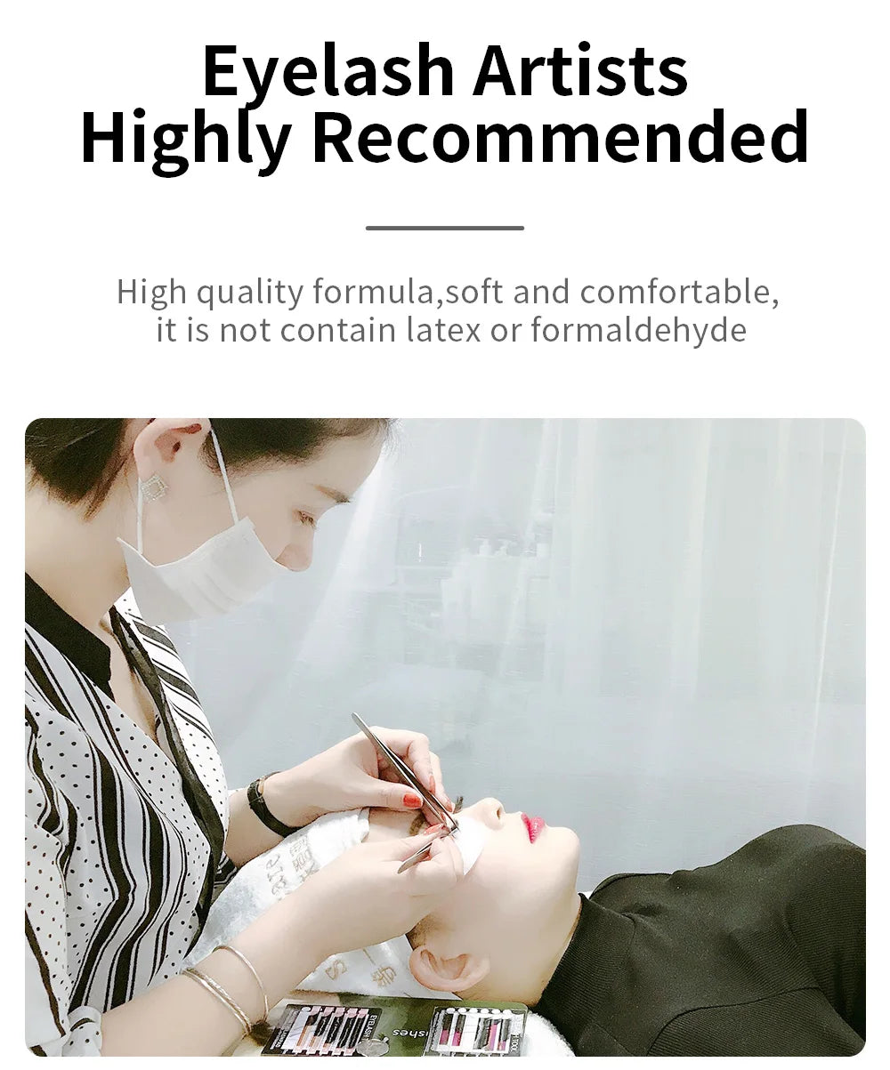 Eyelashes Glue For Professional 10ml 0.5 Second Fast Drying Long Lasting Lashes Adhesive Low Irritant Eyelash Extension Glue