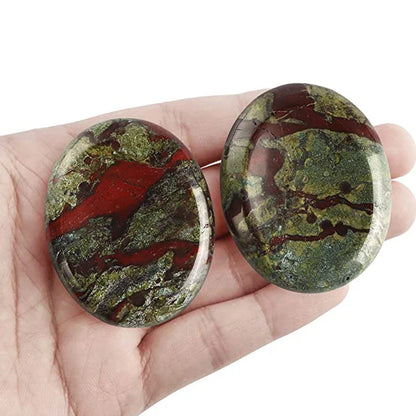 Thumb Massage Stones Beautiful Seven Chakra Crystal Healing Success Health Wealth Reiki Home Energy Gemstone Forget Worry Stones