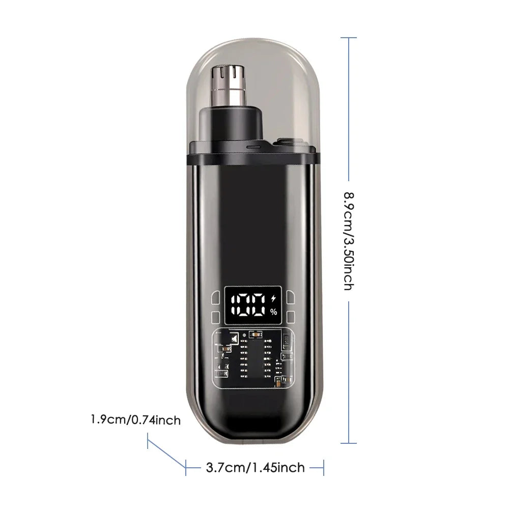 Electric Nose Hair Trimmer Clipper Rechargeable Multi-kinetic Shaving Unisex Automatic Washable Personal Care Appliances