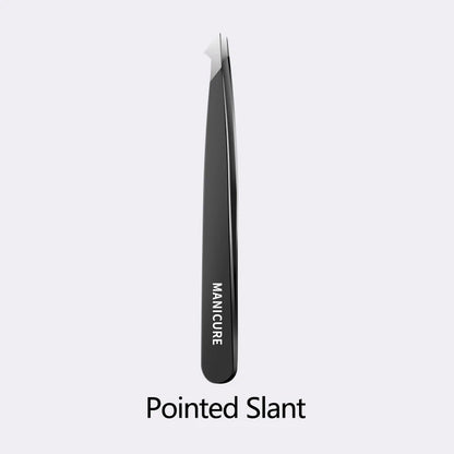 1/4pcs Tweezers Set - Professional Stainless Steel Tweezers For Eyebrows - Great Precision For Facial Hair, Splinter And Ingrow