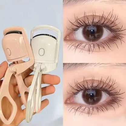 Electric Eyelash Curler - Instantly Enhance Your Lashes with Safe, Heated Technology for Perfect Curls Every Time