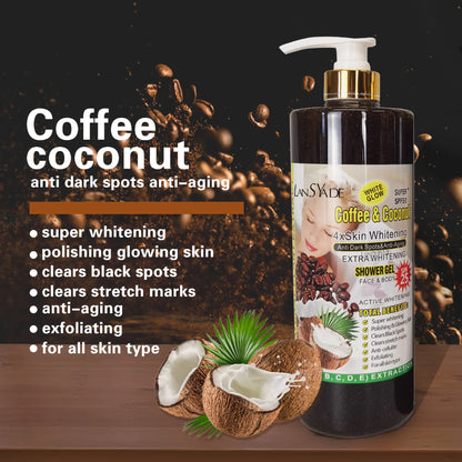 1000ml Scrub bath lotion silky smooth skin foam rich moisture skin toner brighten skin color anti-aging mild lasting fragrance