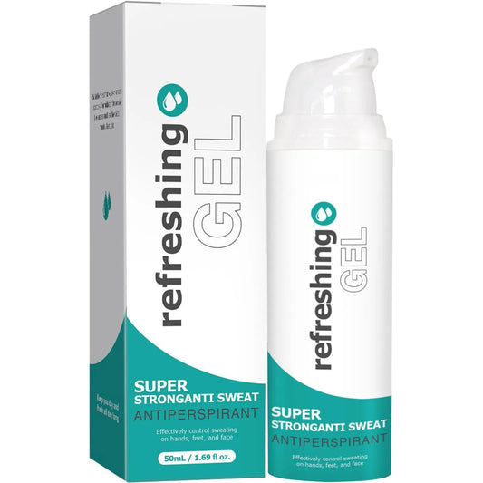 Antiperspirant Gel 50ml Against Sweaty Hands, Sweaty Feet And Sweating On The Face, Against Armpit Odor, Against Heavy Sweating