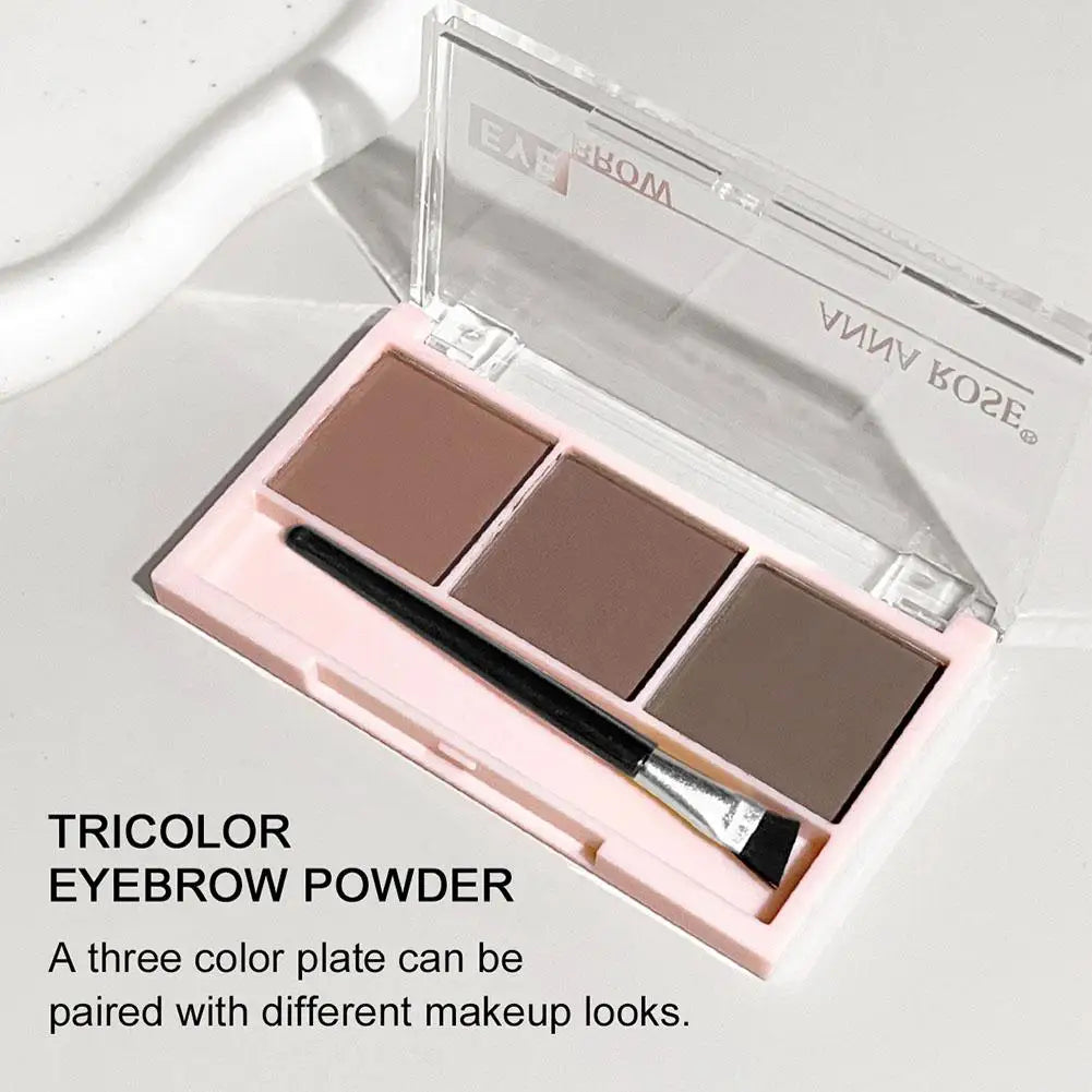3 color eyebrow powder waterproof sweat-proof natural long-lasting eyebrow powder Eye Brow Enhancer Professional Palette Makeup