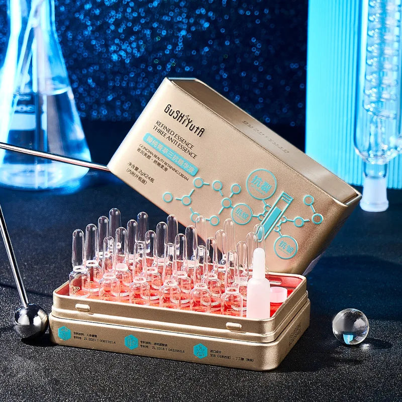 Facial Anti-wrinkle Serum Anti-Aging Moisturizing Shrink Pores Hydrating Whitening Essence For Microneedle Instruments Skin Care