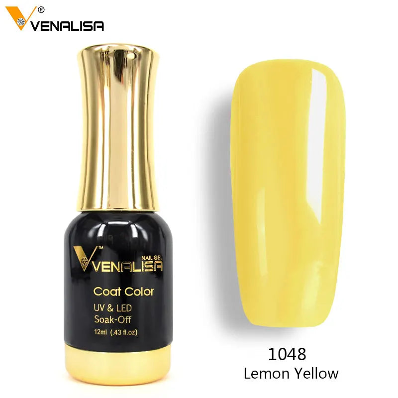 Nail Art Venalisa Nail Paint Gel 12ml 120 Colors Gel Polish Nail Gel Soak Off UV Gel Polish Nail Lacquer Varnishes L2