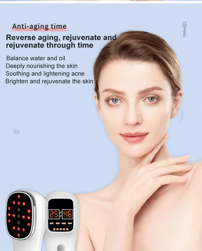 Red Light Infrared Therapy Beauty Device 2025 LED Facial Laser Therapy and Body Anti Aging Wrinkle Acne Pore Skin Tighten Whiten