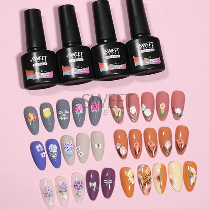 Matte Top Coat Base Coat Gel Nail Polish Protected Surface No Wipe Semi Permanent Soak Off UV Hybrid Varnishes Manicure Supplies