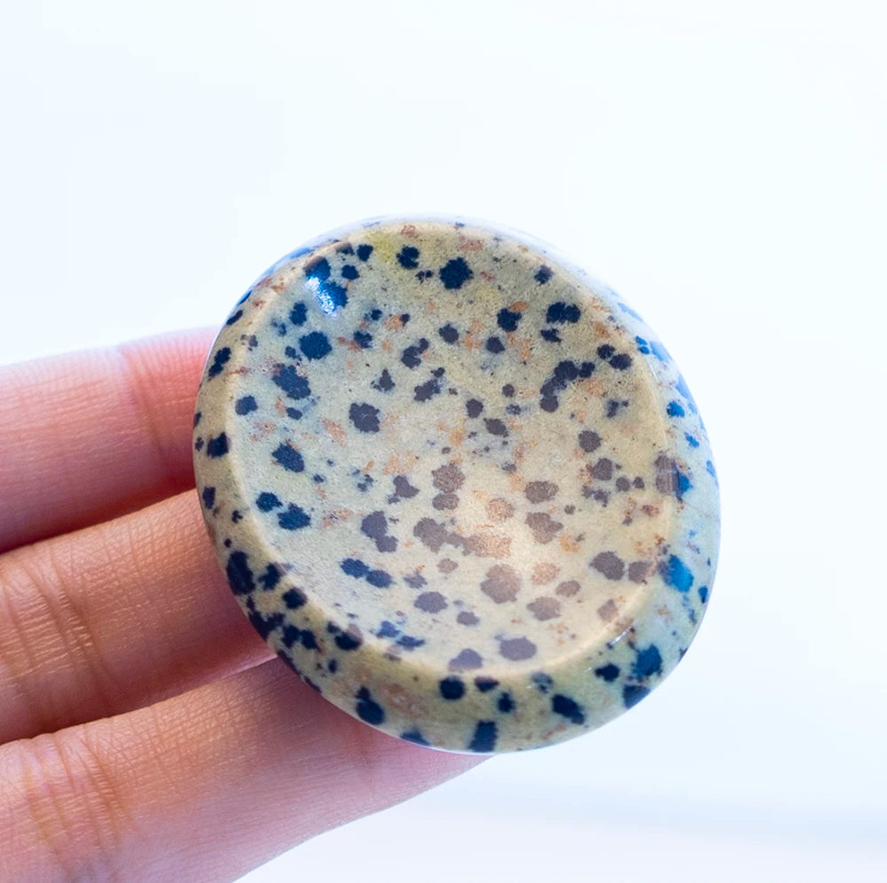 Thumb Massage Stones Beautiful Seven Chakra Crystal Healing Success Health Wealth Reiki Home Energy Gemstone Forget Worry Stones