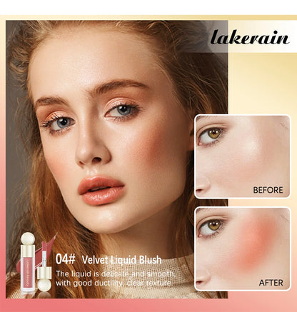 Blush Liquid Blusher Real Makeup Blush Matte Palette Blusher Cosmetics Products Liquid Cream Stick Pink Face raremakeup Beauty