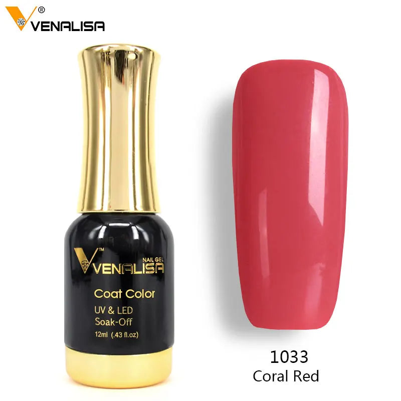 Nail Art Venalisa Nail Paint Gel 12ml 120 Colors Gel Polish Nail Gel Soak Off UV Gel Polish Nail Lacquer Varnishes L2