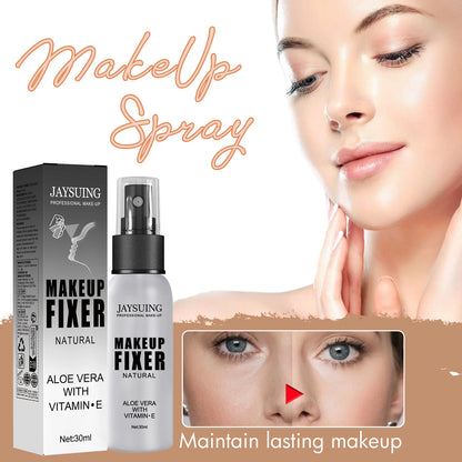 30ml Makeup Setting Spray For Face Transfer-proof Long-lasting Oil-free  No Separation Refreshing Quick Fixer Makeup Spray