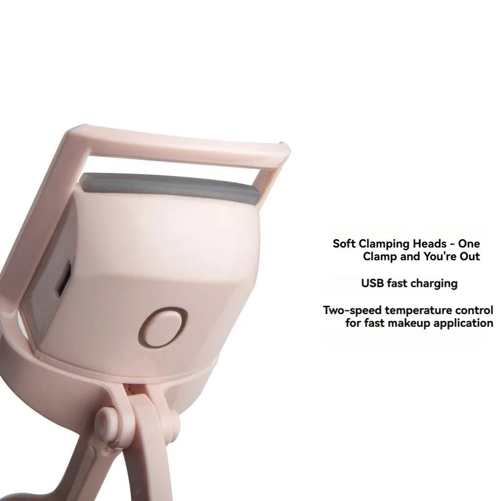 Electric Eyelash Curler - Instantly Enhance Your Lashes with Safe, Heated Technology for Perfect Curls Every Time