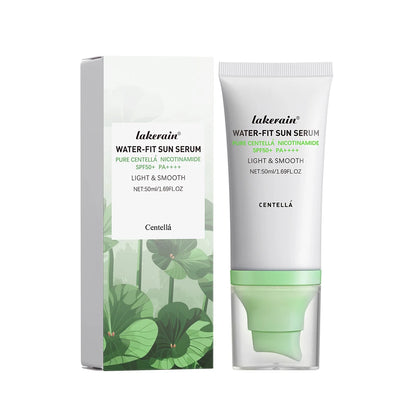 Sunscreen SPF 50 Centella Asiatica No Sticky Refreshing Sunscreen 50ml Sunscreen Essence for Dry Oily Sensitive Skincare