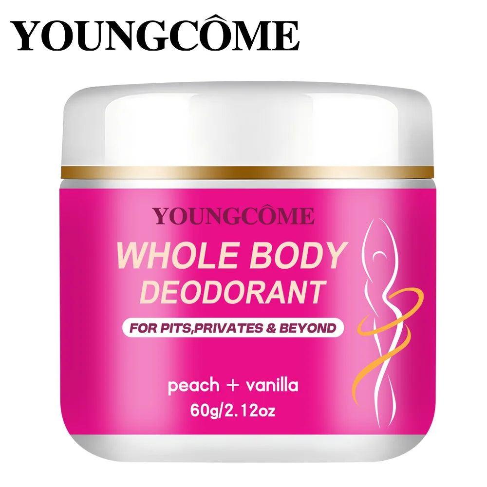 Body Odor Remove Cream Underarm Bad Smell Sweating  Solid Perfume Elegant Long-lasting Fragrances Cream Plant Aroma Deodorants
