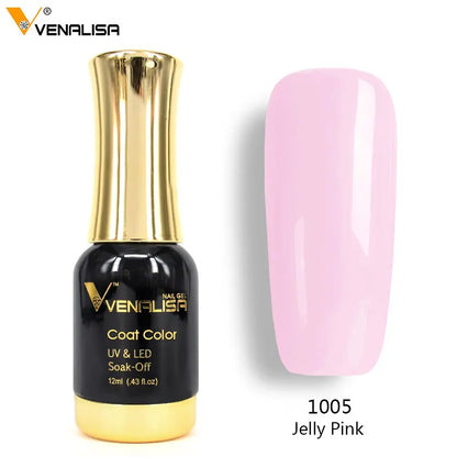 Nail Art Venalisa Nail Paint Gel 12ml 120 Colors Gel Polish Nail Gel Soak Off UV Gel Polish Nail Lacquer Varnishes L2