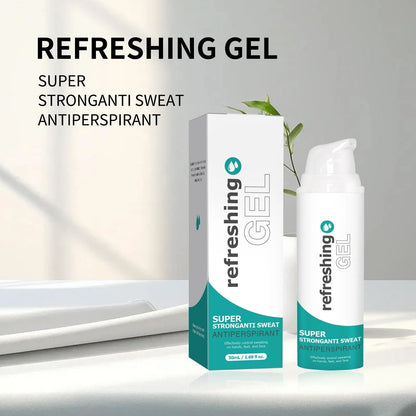 Antiperspirant Gel 50ml Against Sweaty Hands, Sweaty Feet And Sweating On The Face, Against Armpit Odor, Against Heavy Sweating