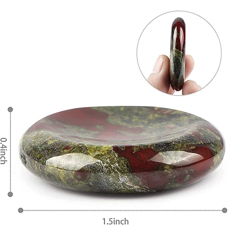Thumb Massage Stones Beautiful Seven Chakra Crystal Healing Success Health Wealth Reiki Home Energy Gemstone Forget Worry Stones