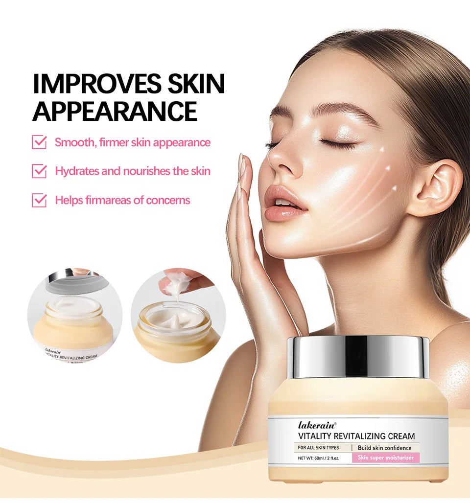 Vitality Revitalizing Cream Anti-aging facial Moisturizes Tightens The Skin To Improve Dry Skin And Fine Lines Skin Care Product