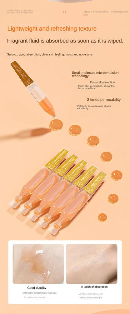 Astaxanthin Ampoule Anti Aging Face Serum Anti-aging Wrinkles Skin Brighten Whitening Hydrating Face Care Essence 30pcs/set