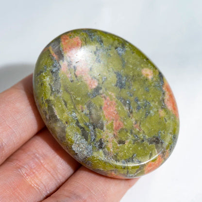 Thumb Massage Stones Beautiful Seven Chakra Crystal Healing Success Health Wealth Reiki Home Energy Gemstone Forget Worry Stones