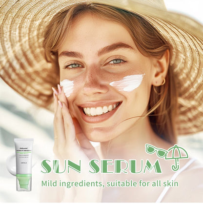 Sunscreen SPF 50 Centella Asiatica No Sticky Refreshing Sunscreen 50ml Sunscreen Essence for Dry Oily Sensitive Skincare