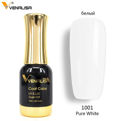 Nail Art Venalisa Nail Paint Gel 12ml 120 Colors Gel Polish Nail Gel Soak Off UV Gel Polish Nail Lacquer Varnishes L2