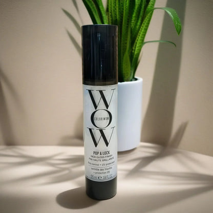 Pop + Lock Anti-frizz Care Gloss Essence Cream Styling Natural and Soft Lotion