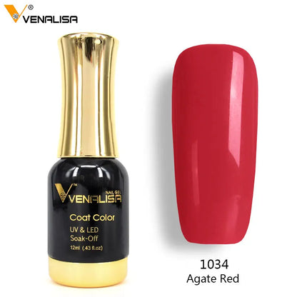 Nail Art Venalisa Nail Paint Gel 12ml 120 Colors Gel Polish Nail Gel Soak Off UV Gel Polish Nail Lacquer Varnishes L2