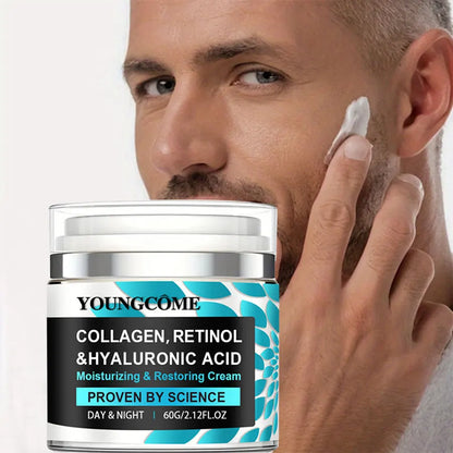 Retinol,hyaluronic acid collagen cream and moisturizing, firm and lift, moisturize, increase elasticity, make skin look youthfu
