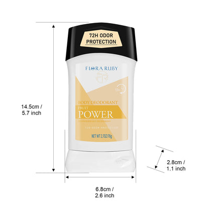 72-Hour Antiperspirant Deodorant，Unisex Scents Deodorizing & Sweat，Gentle on Sensitive Skin，Lasting Refreshing Body Odor Remove