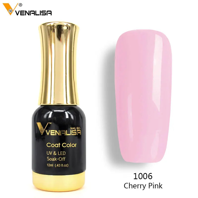 Nail Art Venalisa Nail Paint Gel 12ml 120 Colors Gel Polish Nail Gel Soak Off UV Gel Polish Nail Lacquer Varnishes L2