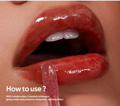 LIP Hydrating Gloss Stain Instant Glossy Wetness Long Lasting Hydrating Soothe And Moisturize Lips Cachieve The Perfect Lip Look
