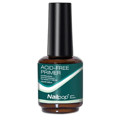 Nailpop 10ml Rubber Base Gel Top Coat Soak Off UV LED Gel Polish Nail Art Degisn Clear Long Lasting Varnish Nail Function Gel