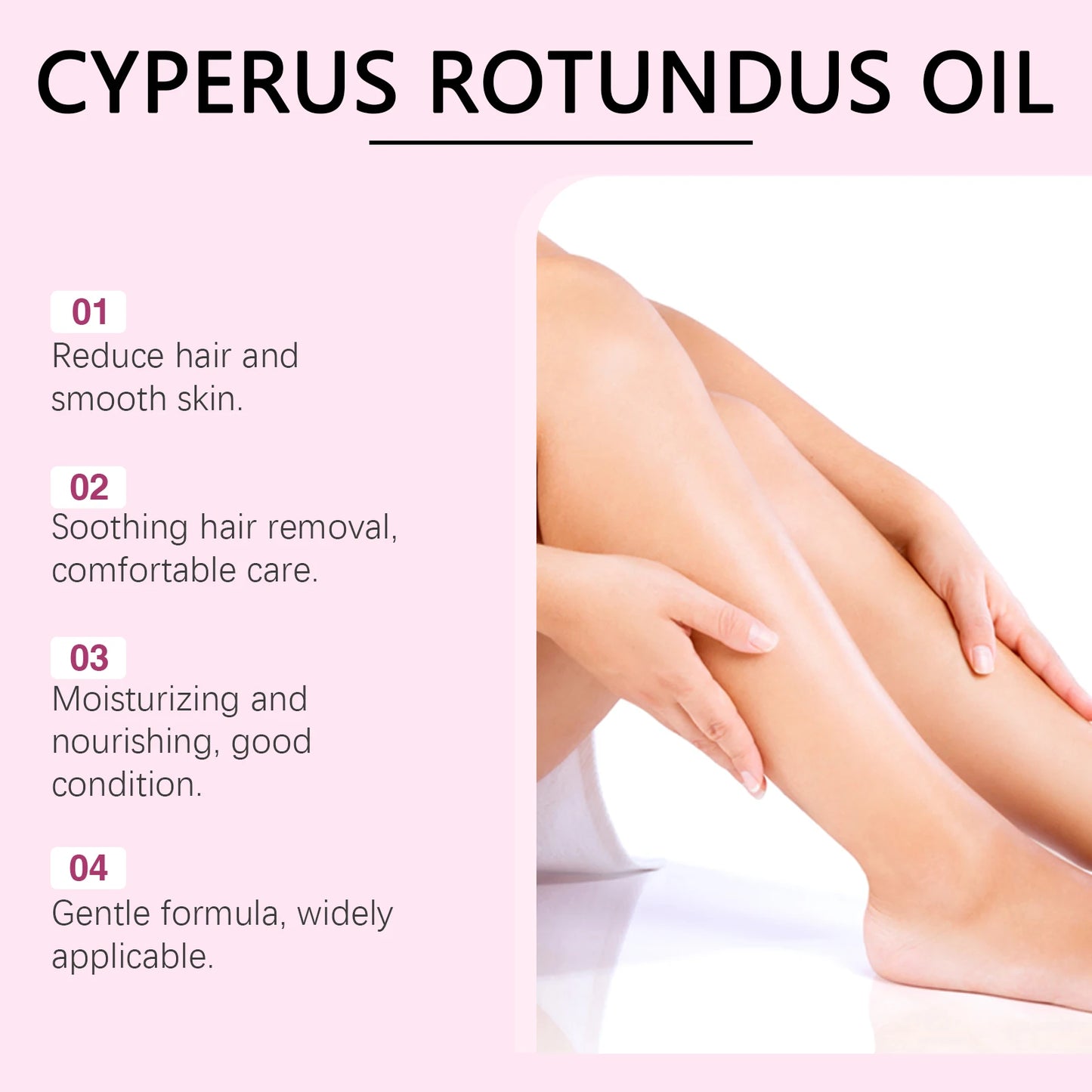 OceAura Depilatory Care Essential Oil: Gentle Skin Care, Cleansing, Depilating, Moisturizing, Daily Care Essential Oil