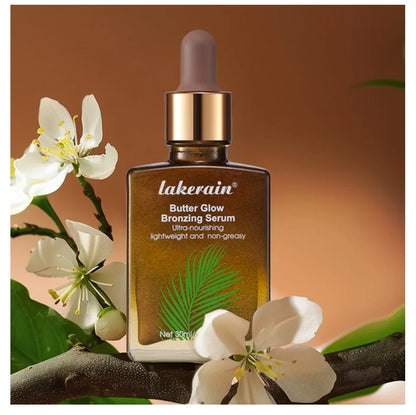 30ml Butter Glow Bronzing Serum Innovative Nourishing Skincare Bronzing Drops for Radiant Natural Sunkissed Complexion Sunkissed